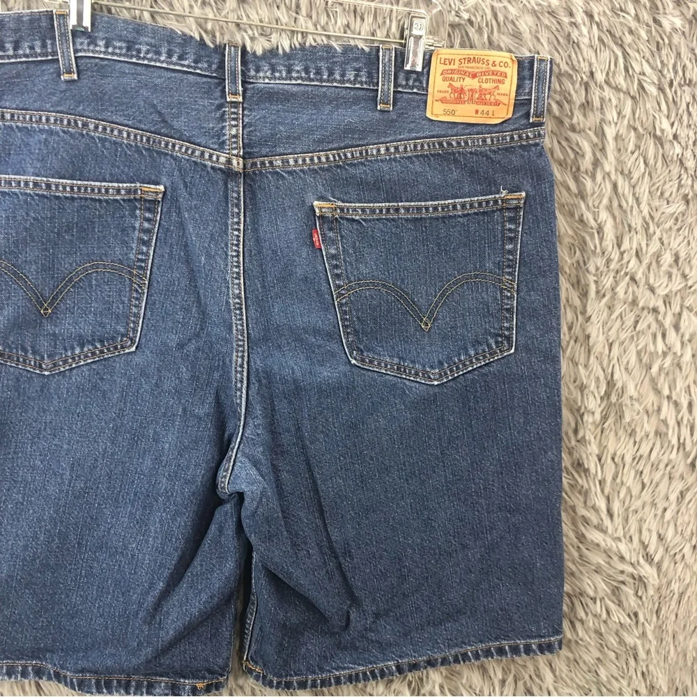 Levis Shorts 550 Mens Size 44 Denim Relaxed Fit